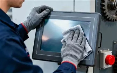 Conas Monatóir Scáileán Tadhaill Tionsclaíoch a Glanadh go Sábháilte